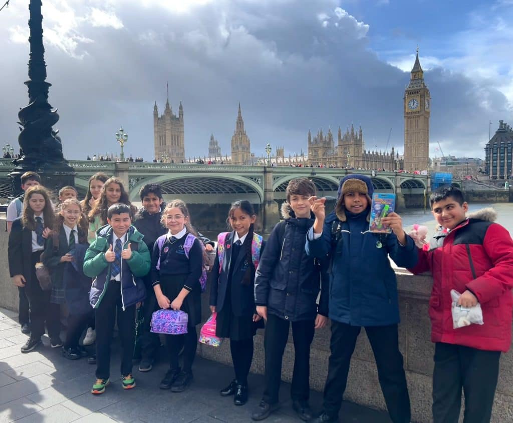 Aspirations Academies students at Westminster
